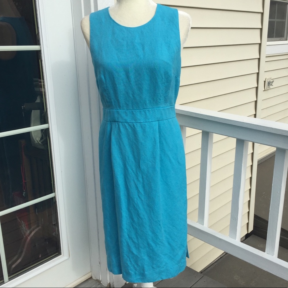J.Crew Linen Dress. size 6